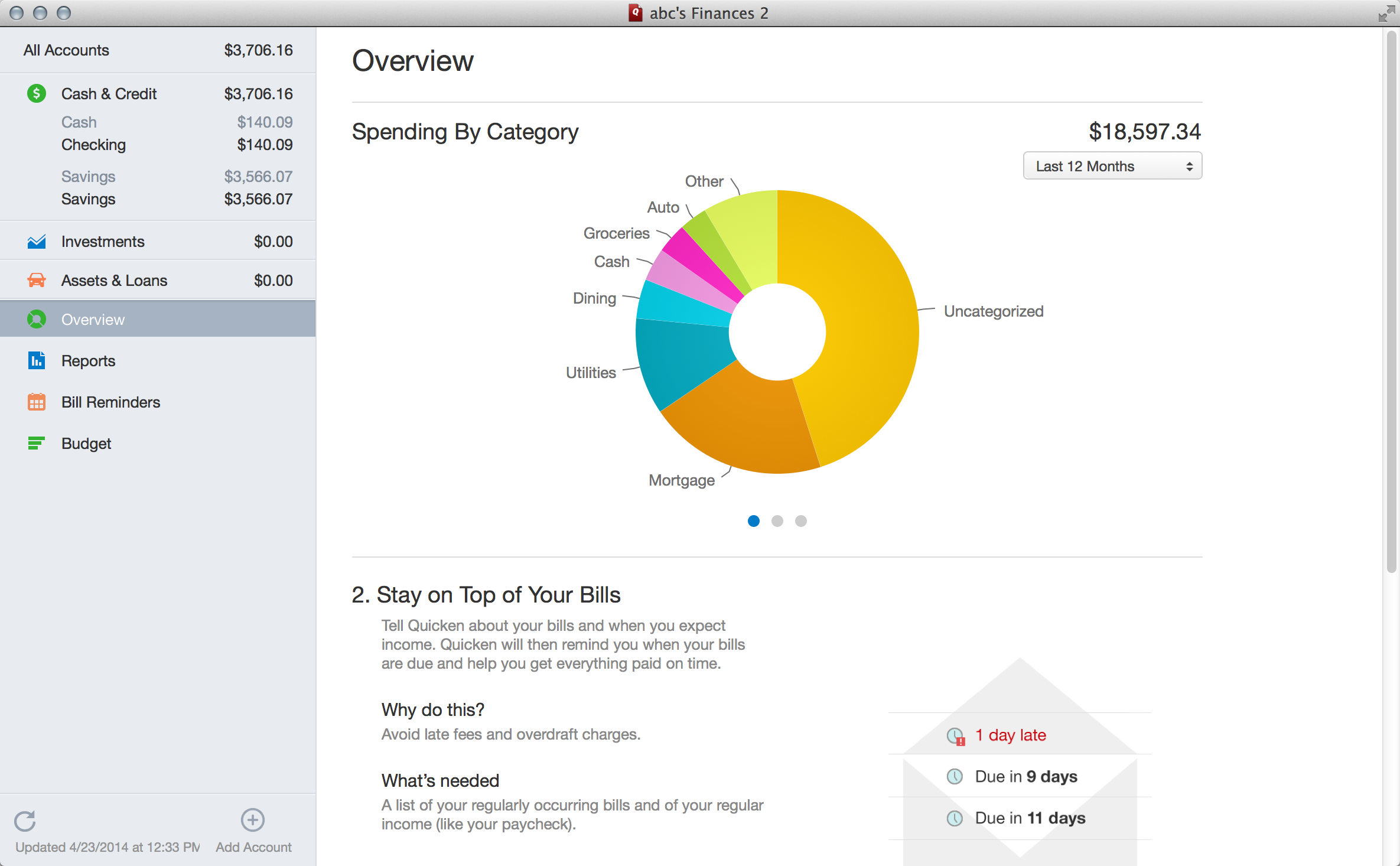 print reports in quicken for mac